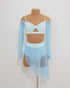 Kristy 2 piece - Skye Blue